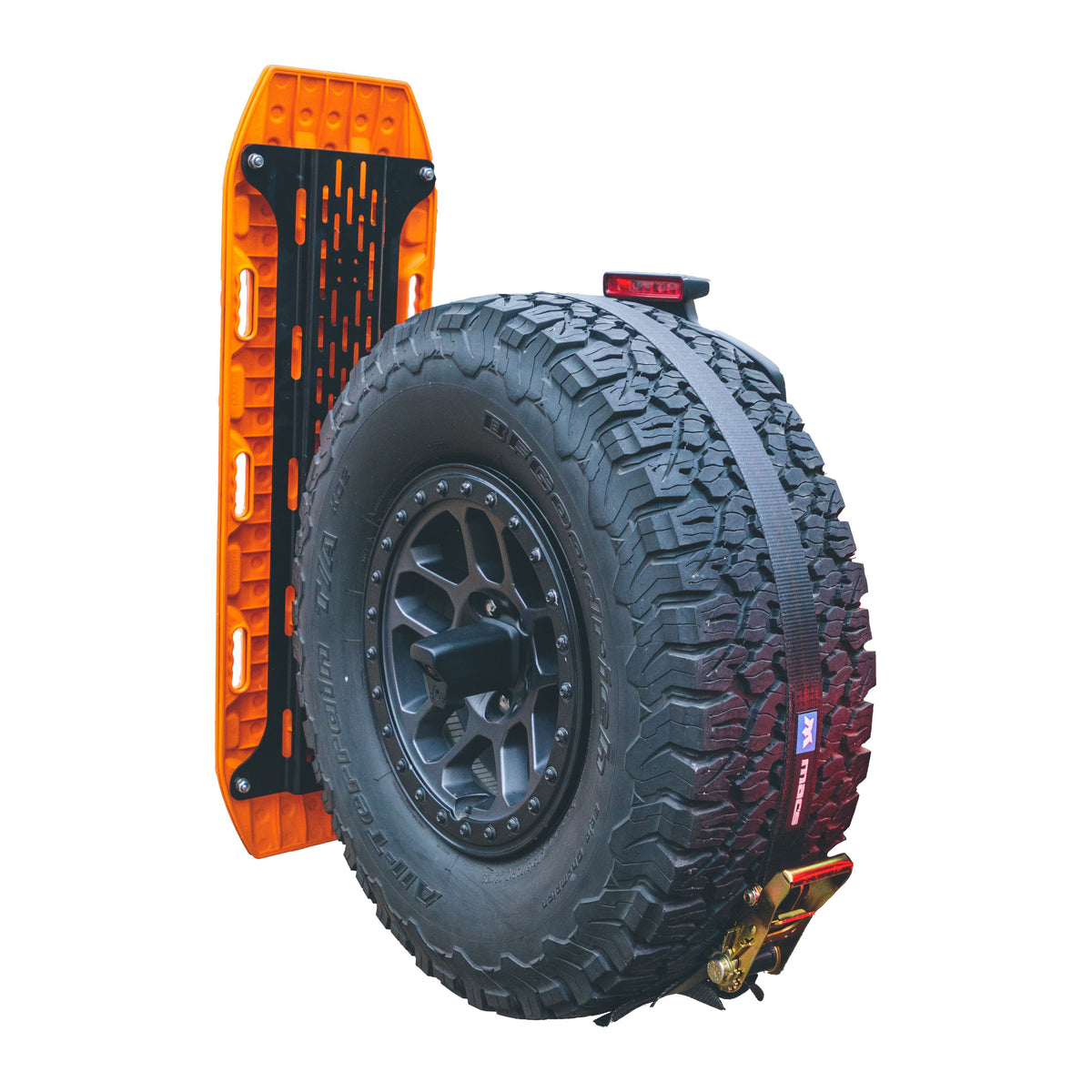 Overland Kitted Spare Tire MAXTRAX Mounting System Mounting Gear Overland Kitted- Overland Kitted