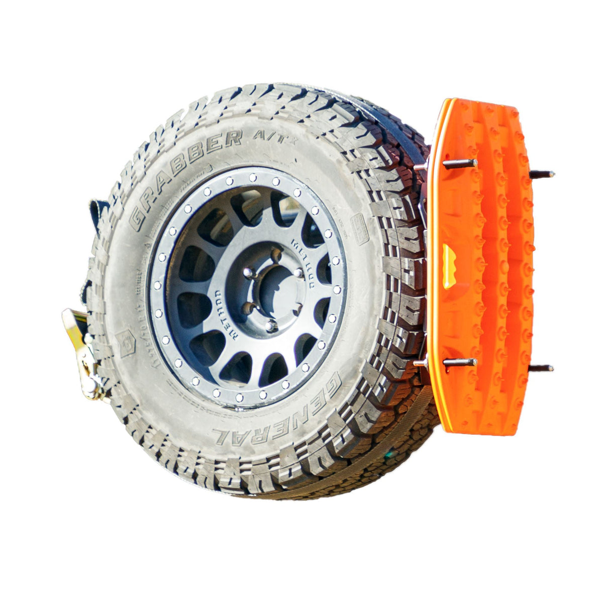Overland Kitted Spare Tire MAXTRAX Mini Mounting System Mounting Gear Overland Kitted- Overland Kitted