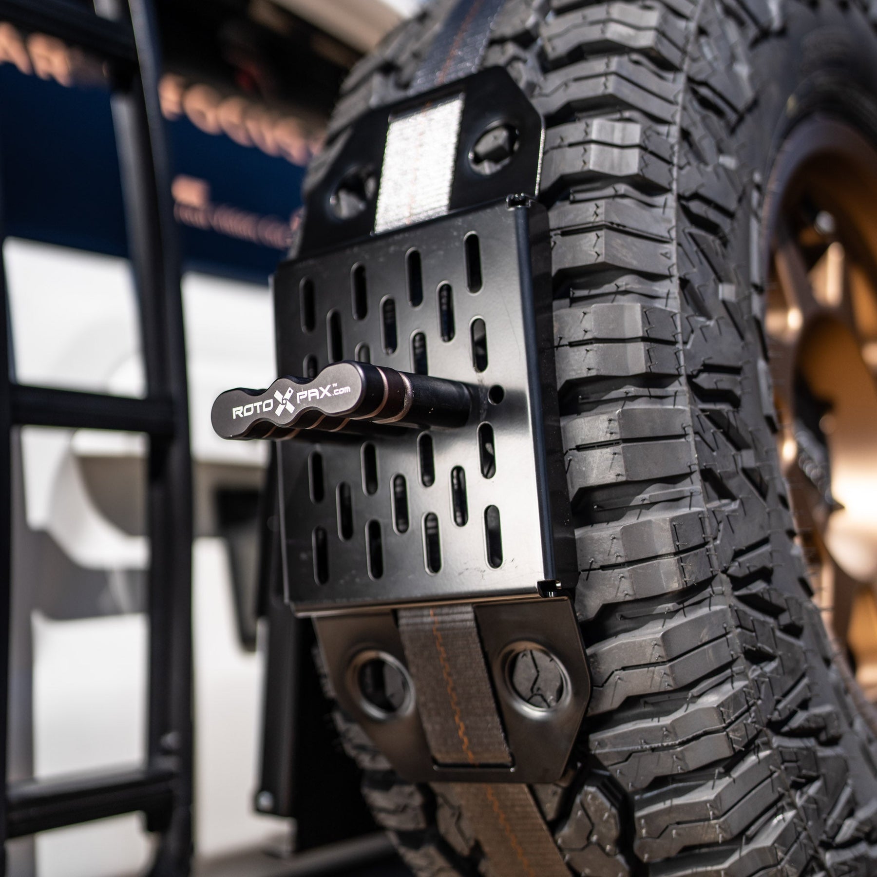 Heavy-Duty Rotopax® Spare Tire Mount