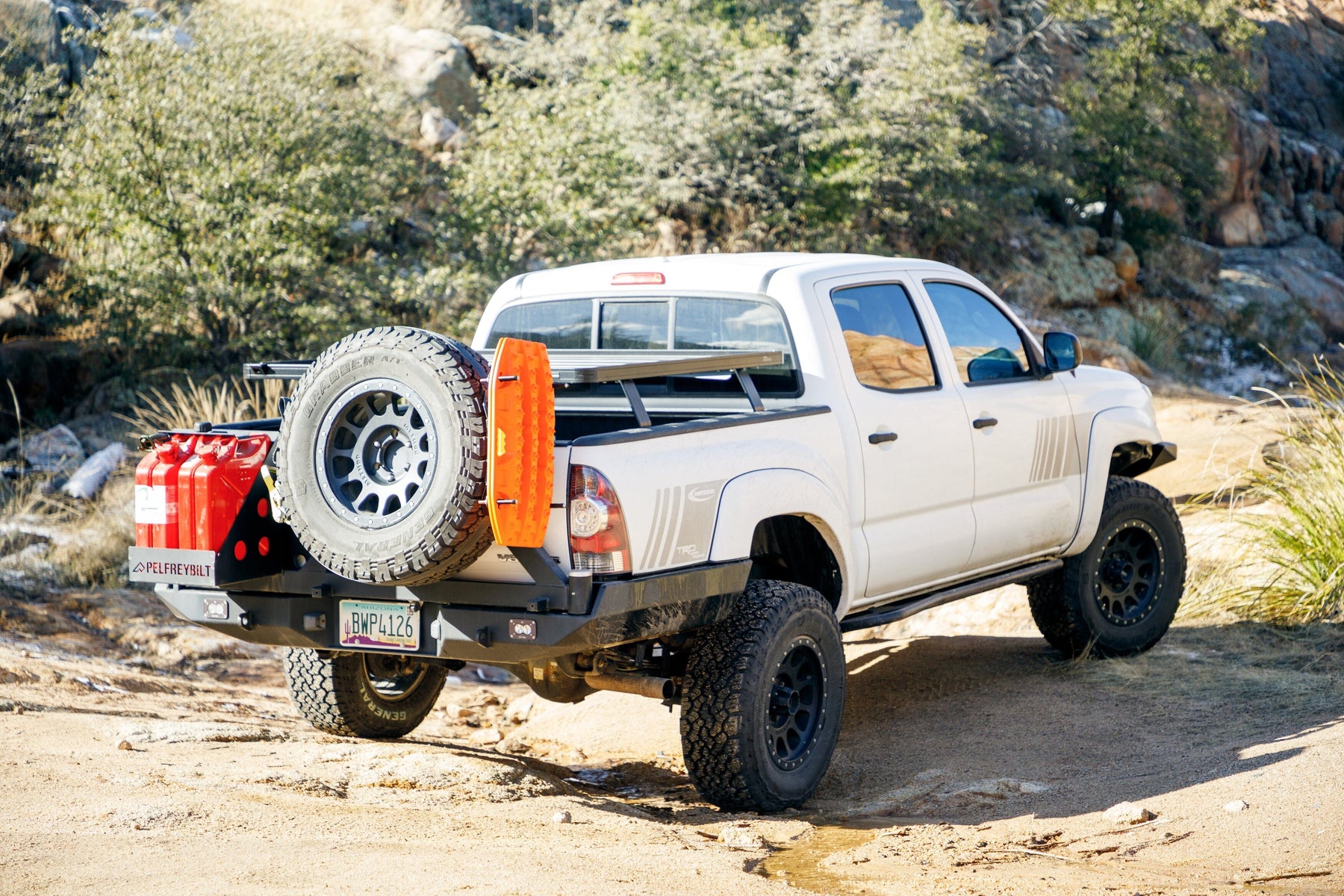 Overland Kitted Spare Tire MAXTRAX Mini Mounting System  Mounting Gear Overland Kitted- Overland Kitted