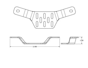 Overland Kitted Raised Boomerang MAXTRAX Mount  Mounting Gear Overland Kitted- Overland Kitted