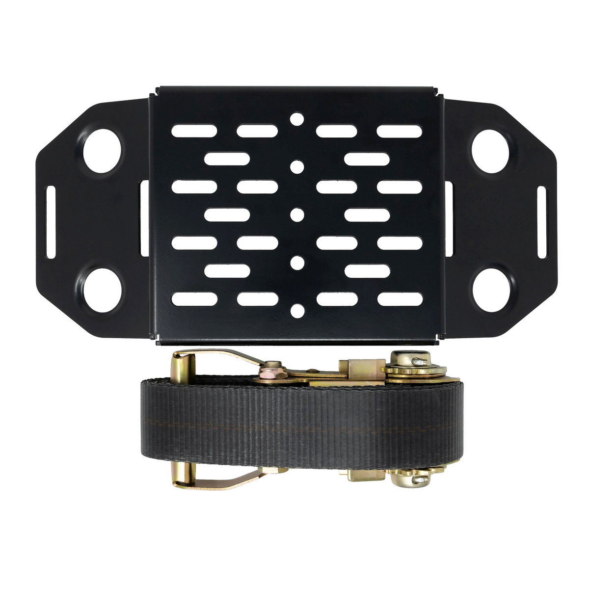 Overland Kitted Spare Tire Accessory Bracket for Mounting RotoPax Fuel Containers and other overland accessories